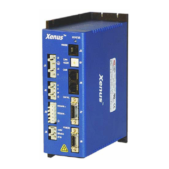 Copley Controls Xenus XSL-230-36 Regeneration Manual