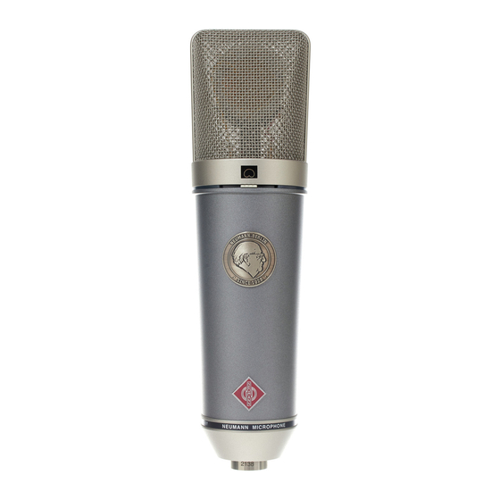 Neumann.Berlin TLM 67 Operating Manual