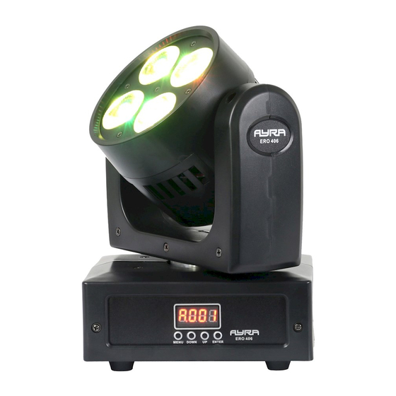 Ayra ERO 406 User Manual