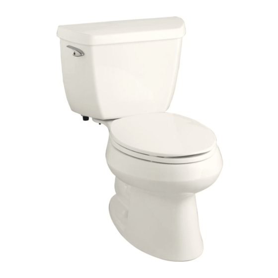 Kohler K-3574 Installation And Care Manual