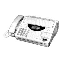 Panasonic KX-F500 User Manual