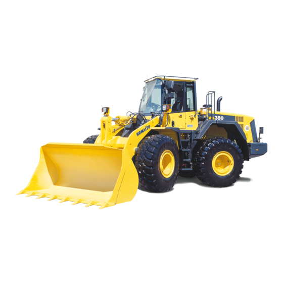 Komatsu WA380-6 Shop Manual
