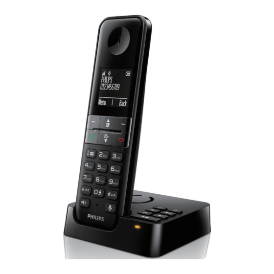 Philips D475 Quick User Manual