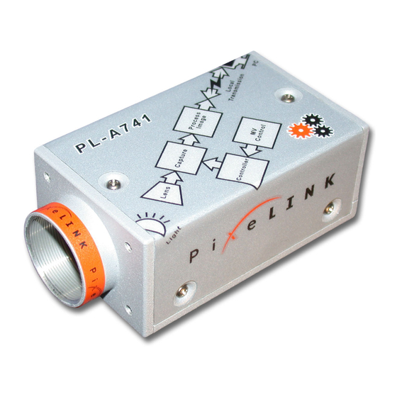 Pixelink PL-A741 Manuals