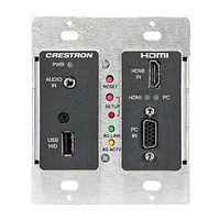 Crestron DM-TX-200-C-2G Quick Start Manual