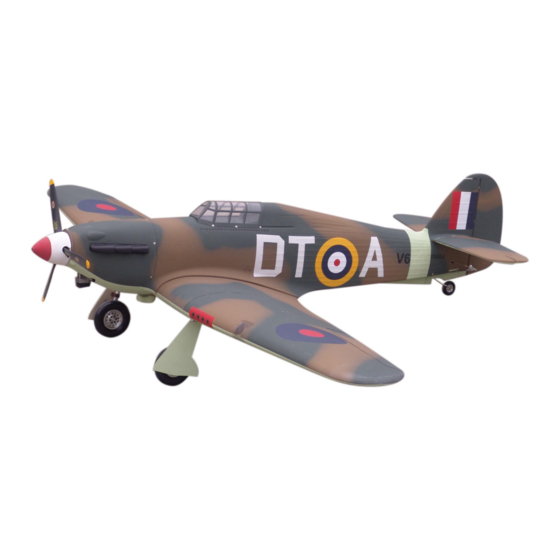 Troy Built Models Hawker hurricane MK.IIa Manuals