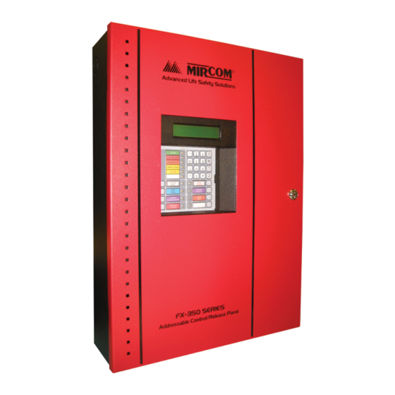 Mircom FX-350 Series Installation And Operation Manual