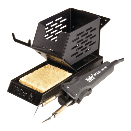 Weller WTA 50 Operating	 Instruction