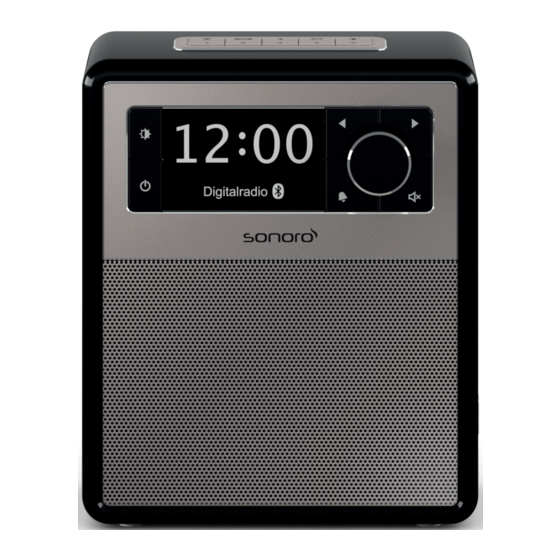 Sonoro Easy SO-120 Operating Manual