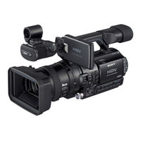Sony HVR-Z1N Operating Instructions Manual