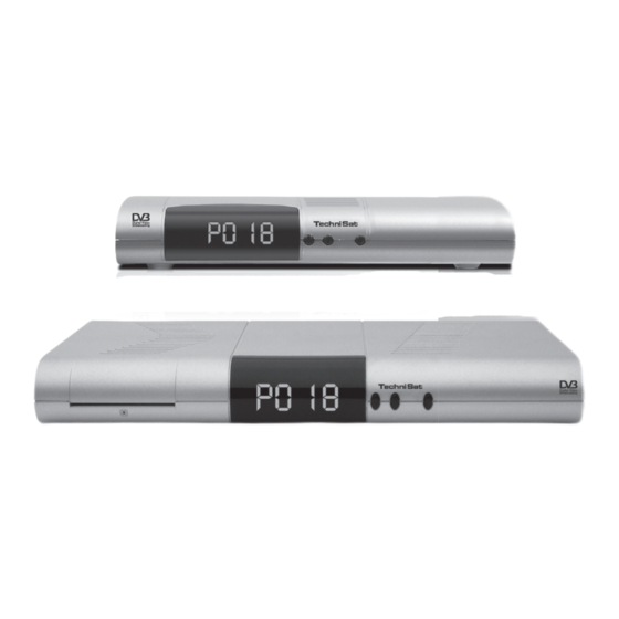 TechniSat DIGIT Series Short Manual