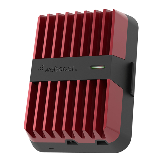 weBoost DRIVE REACH OTR FLEET Installation Manual