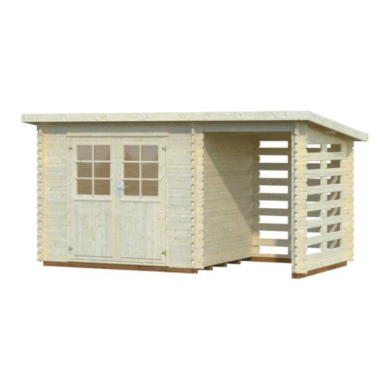 User Manuals: Palmako FRB28-4222 Cabin Garden House
