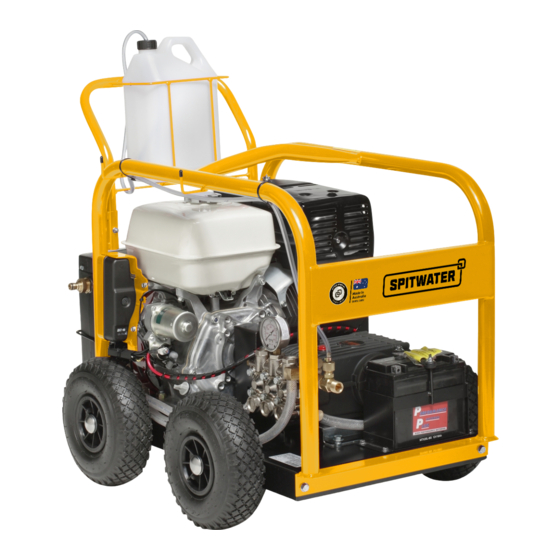 Spitwater SCWA60/A Operating And Maintenance Manual