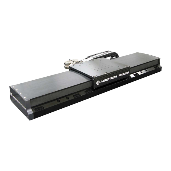 Aerotech PRO225LM Hardware Manual
