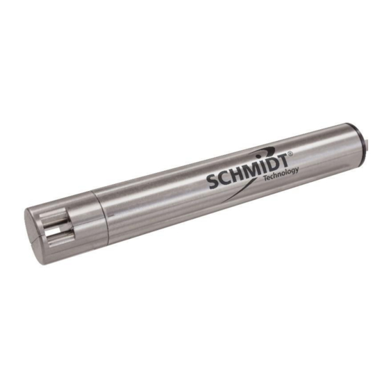 Schmidt SS 20.420 Instructions For Use Manual