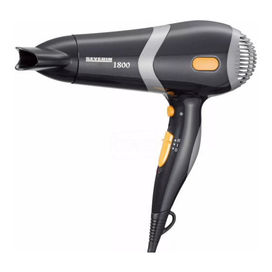 SEVERIN HT 6029 Instructions For Use Manual