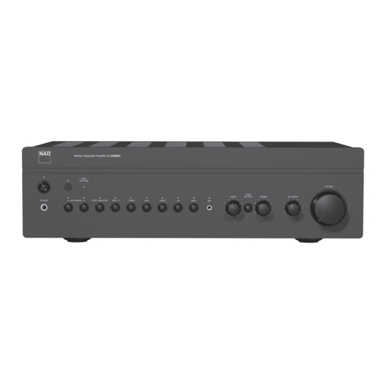 NAD C355BEE Owner's Manual