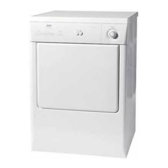 Zanussi Electrolux ZDE26100W Manuals
