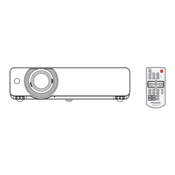 Panasonic PT-VX500U Service Manual