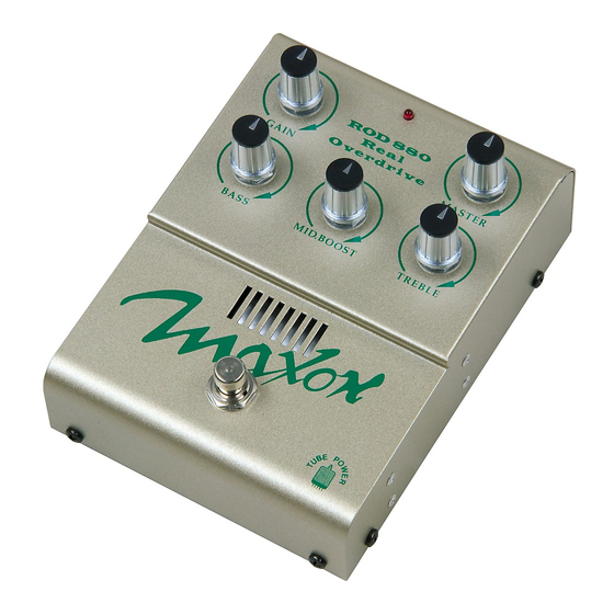 Maxon ROD880 User Manual