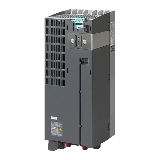 Siemens PM240 Hardware Installation Manual