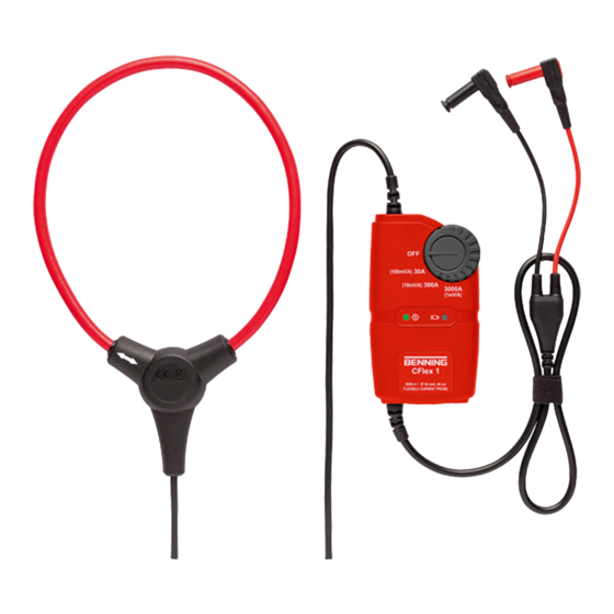 Benning CFlex 1 Operating Manual