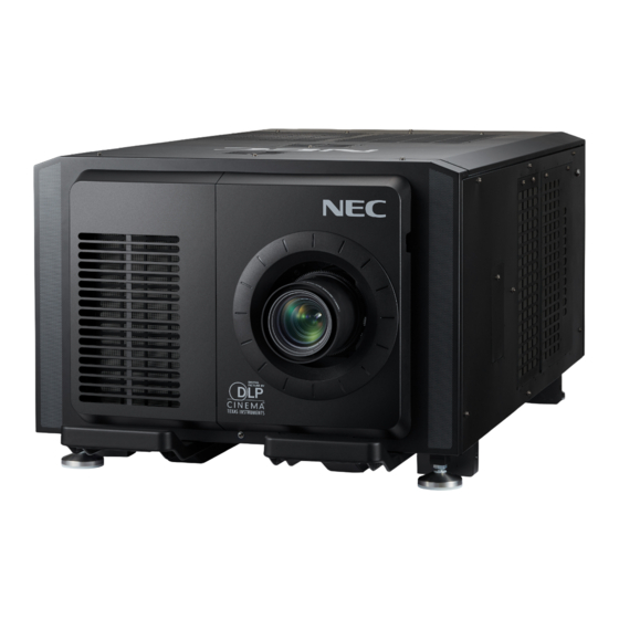 NEC DLP Cinema NP-02HD User Manual