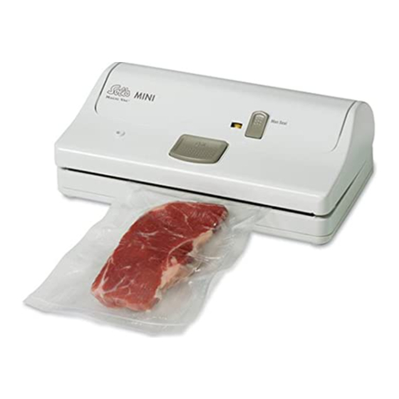 SOLIS Mini Magic Vac Operating Instructions Manual