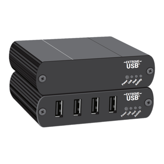Black Box EMD100USB Quick Start Manual & User Manual
