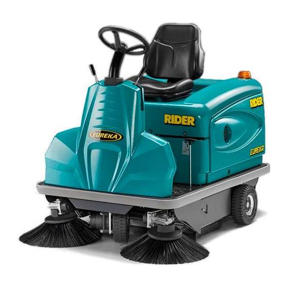 Eureka RIDER 1201 SH Sweeping Machine Manuals