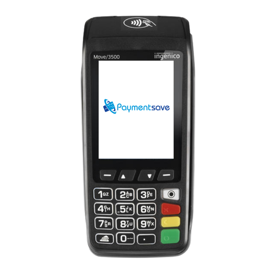 Ingenico group Move 3500 BLUETOOTH Setup Manual
