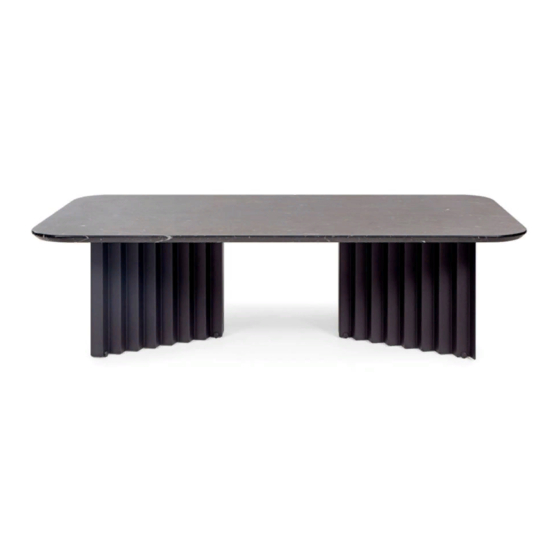 RS Barcelona Plec Table User Manual