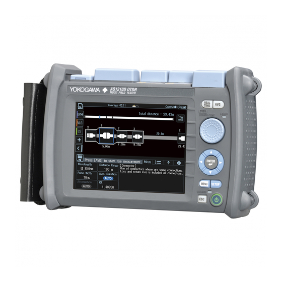 YOKOGAWA AQ1210D USER MANUAL Pdf Download | ManualsLib