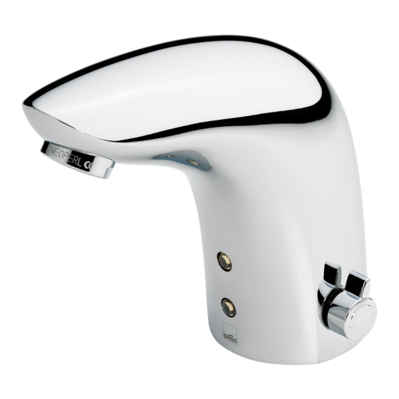 Oras Electra 6120F Installation And Maintenance Manual