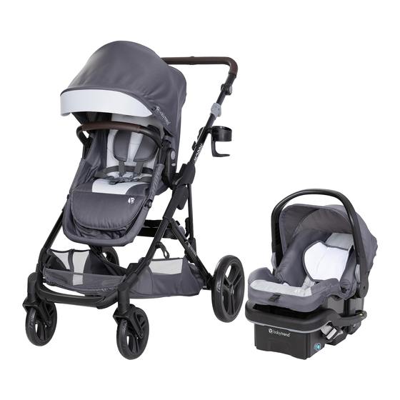 BABYTREND Morph Single to Double Modular Travel Sytem Instruction Manual