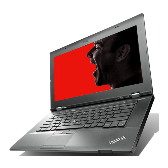 Lenovo ThinkPad L430 Vodič Za Uporabnika Manual