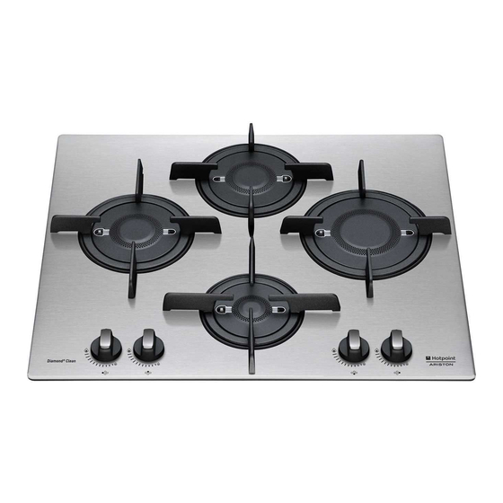 Hotpoint Ariston TG 644 P GH Operating Instructions Manual
