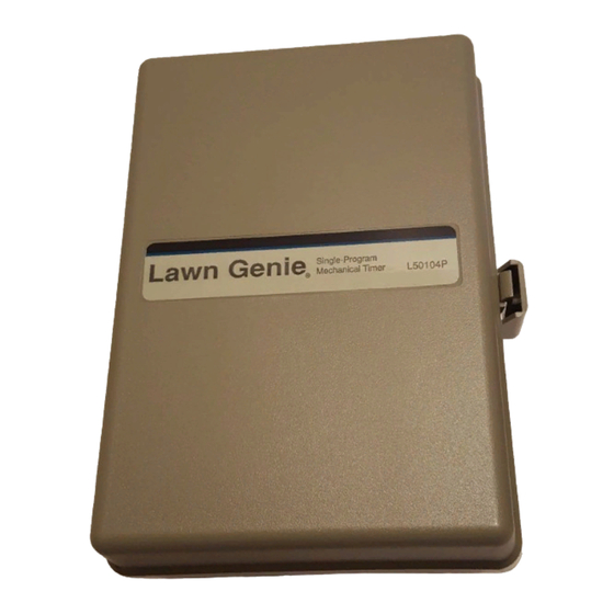 Lawn Genie L50104P Manuals