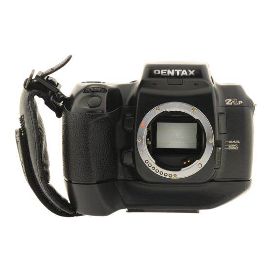 Pentax PZ-1p Owner's Manual