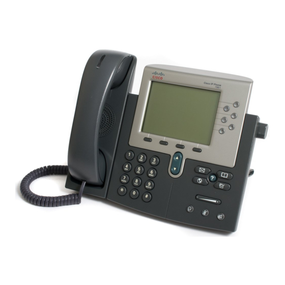Cisco 7941 Quick Reference Manual