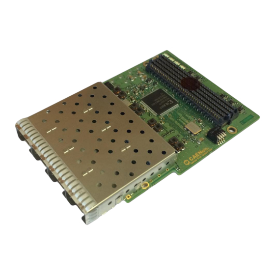 Caen ELS FMC-4SFP+ SFP/SFP+ Adapter Manuals