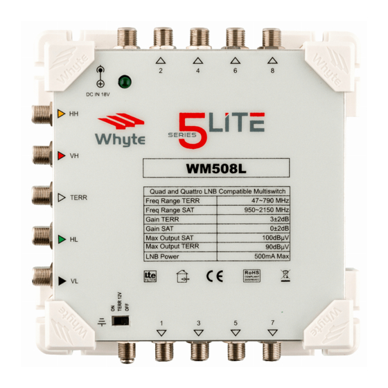 Whyte 5 Lite Series Instruction Manual