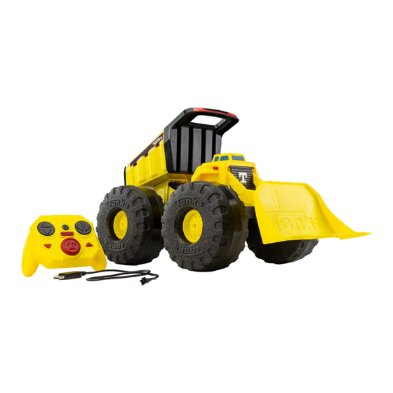 Hasbro Tonka MIGHTY MONSTER RC STEEL DUMP TRUCK Manual