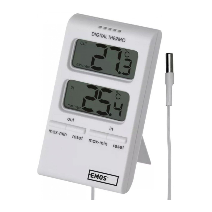 Emos E2100 | 02101 - Thermometer Manual