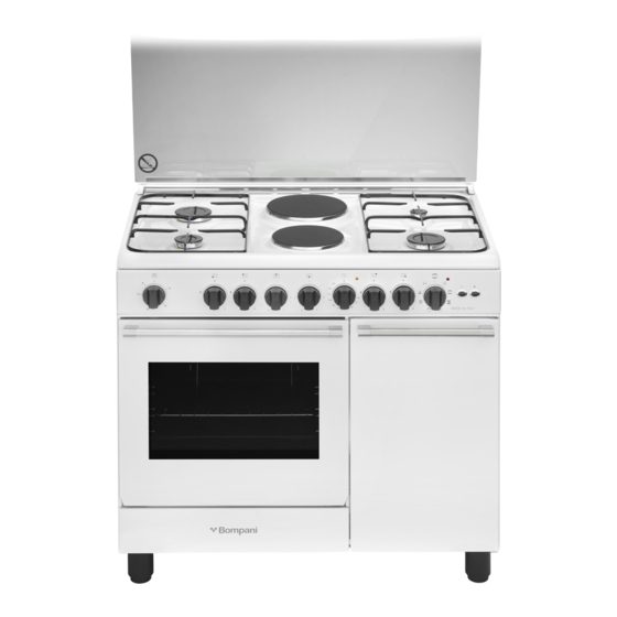 Bompani BO940EB/L Instructions For Use And Maintenance Manual