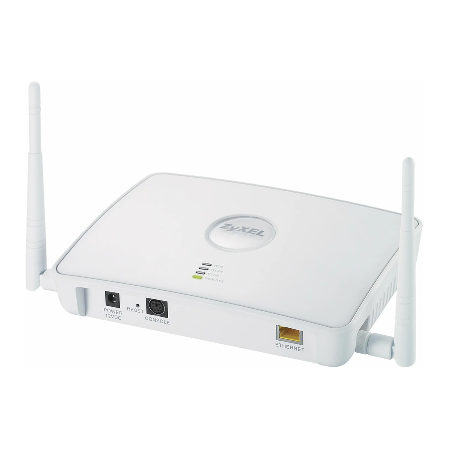 ZyXEL Communications NWA-3160 Quick Start Manual