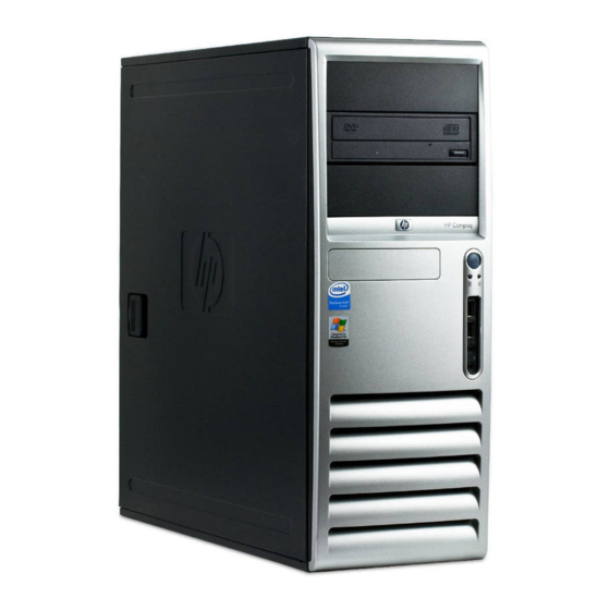 HP dc7700 - Convertible Minitower PC Troubleshooting Manual