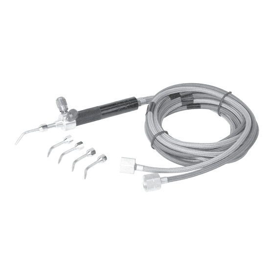 Chicago Electric  Welding Torch Mini-Kit 95671 Assembly And Operating Instructions Manual