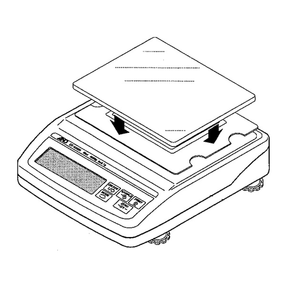 A&D EK-400H Instruction Manual